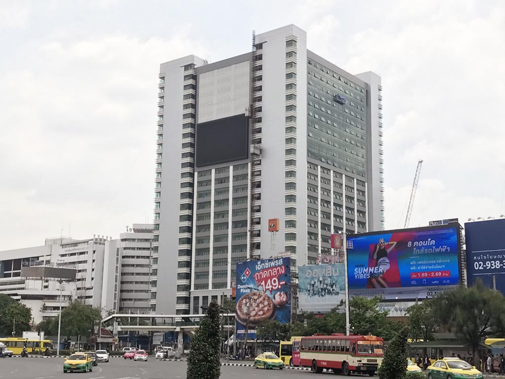 จอ led outdoor ขนาดใหญ่ โรงพยาบาลราชวิถี
