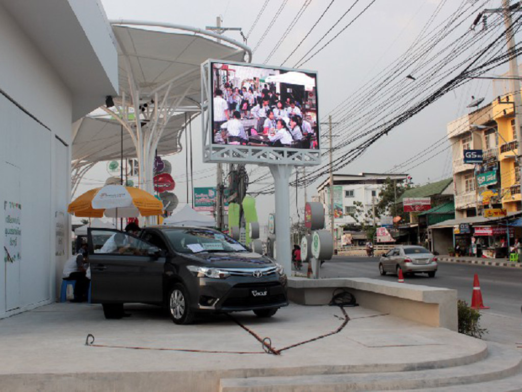 จอled ประเภท outdoor จอขนาดใหญ เดอะทรีบางบอน